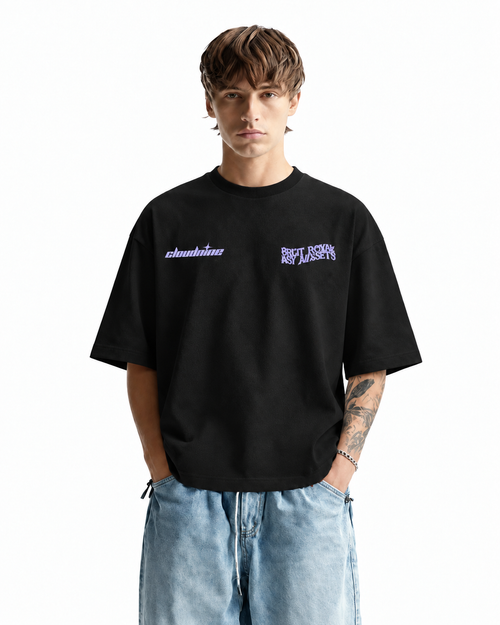 SHUT MY ANXIETY OVERSIZED BOXY TEE