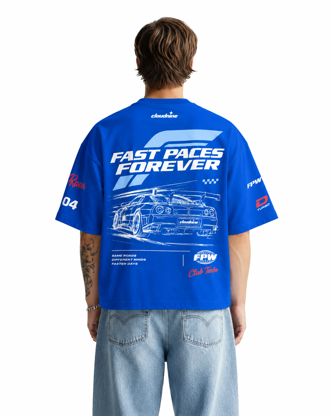 MOTORSPORT OVERSIZED BOXY TEE